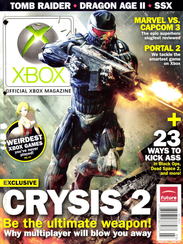 Official Xbox Magazine Issue 120 (March 2011) cover